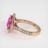 4.57 Ct. Pink Sapphire Ring, 14K Rose Gold 4
