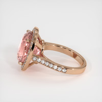 9.97 Ct. Sapphire Ring, 14K Rose Gold 4