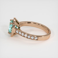 1.74 Ct. Sapphire Ring, 14K Rose Gold 4