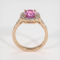 2.33 Ct. Sapphire Ring, 14K Rose Gold 3