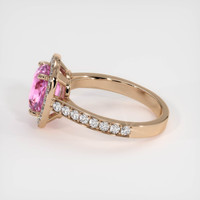 2.33 Ct. Sapphire Ring, 14K Rose Gold 4