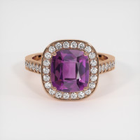 2.74 Ct. Gemstone Ring, 18K Rose Gold 1