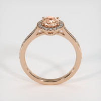 2.12 Ct. Sapphire Ring, 18K Rose Gold 3