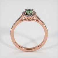 1.09 Ct. Sapphire Ring, 18K Rose Gold 3