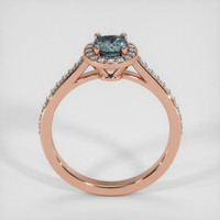 1.12 Ct. Sapphire Ring, 18K Rose Gold 3