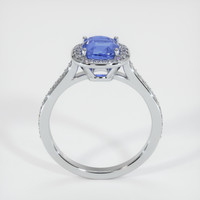 2.01 Ct. Blue Sapphire Ring, 10K White Gold 3