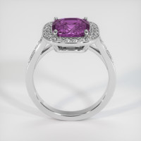 2.74 Ct. Purple Spinel Ring, 10K White Gold 3