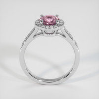 0.94 Ct. Pink Sapphire Ring, 10K White Gold 3