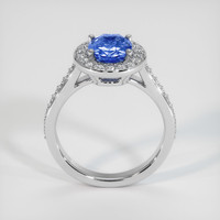 1.98 Ct. Sapphire Ring, 14K White Gold 3