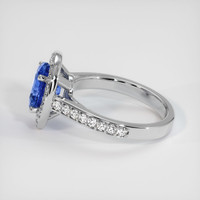 1.98 Ct. Sapphire Ring, 14K White Gold 4