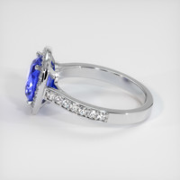 2.24 Ct. Sapphire Ring, 14K White Gold 4