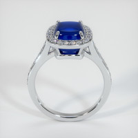 4.55 Ct. Sapphire Ring, 14K White Gold 3