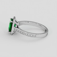 1.97 Ct. Tsavorite Garnet Ring, 14K White Gold 4