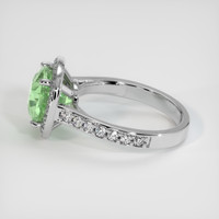 2.50 Ct. Gemstone Ring, 14K White Gold 4