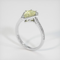 2.34 Ct. Sapphire Ring, 14K White Gold 2