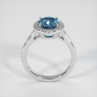 2.12 Ct. Sapphire Ring, 14K White Gold 3