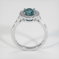 2.55 Ct. Sapphire Ring, 14K White Gold 3