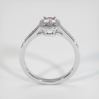0.66 Ct. Grey Sapphire Ring, 14K White Gold 3