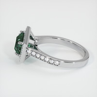 2.44 Ct. Sapphire Ring, 14K White Gold 4