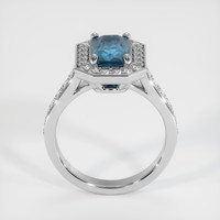 2.01 Ct. Sapphire Ring, 14K White Gold 3