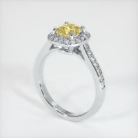 1.02 Ct. Sapphire Ring, 14K White Gold 2