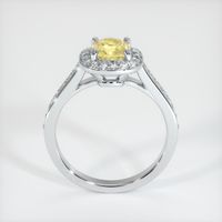 1.02 Ct. Sapphire Ring, 14K White Gold 3