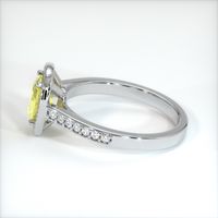1.28 Ct. Sapphire Ring, 14K White Gold 4