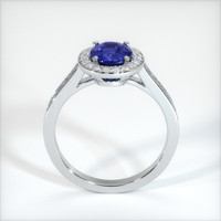 2.28 Ct. Sapphire Ring, 18K White Gold 3