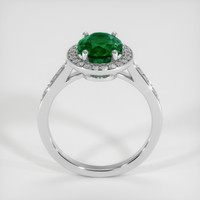 2.78 Ct. Emerald Ring, 18K White Gold 3