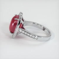 Ruby Ring 9.21 Ct. 18K White Gold Preview