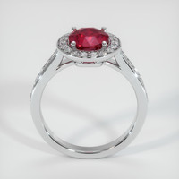 2.31 Ct. Ruby Ring, 18K White Gold 3