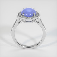 5.49 Ct. Sapphire Ring, 18K White Gold 3