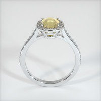 1.27 Ct. Yellow Sapphire Ring, 18K White Gold 3