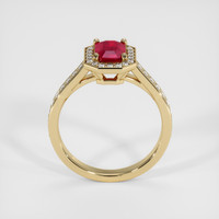 1.03 Ct. Ruby Ring, 10K Yellow Gold 3