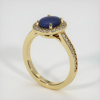 2.53 Ct. Sapphire Ring, 14K Yellow Gold 2