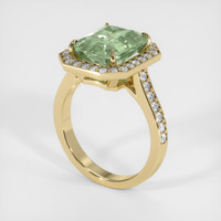 4.20 Ct. Gemstone Ring, 14K Yellow Gold 2