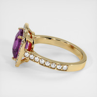 2.74 Ct. Gemstone Ring, 14K Yellow Gold 4