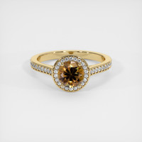 1.02 Ct. Gemstone Ring, 14K Yellow Gold 1