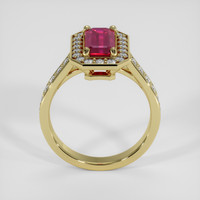 1.57 Ct. Ruby Ring, 14K Yellow Gold 3