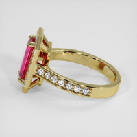 1.57 Ct. Ruby Ring, 14K Yellow Gold 4