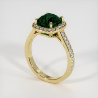 3.31 Ct. Sapphire Ring, 14K Yellow Gold 2