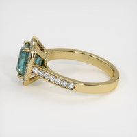 2.29 Ct. Sapphire Ring, 14K Yellow Gold 4