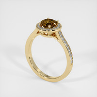 1.02 Ct. Gemstone Ring, 18K Yellow Gold 2