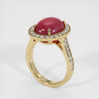 Ruby Ring 9.21 Ct., 18K Yellow Gold Preview