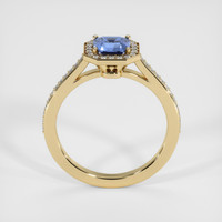 0.85 Ct. Sapphire Ring, 18K Yellow Gold 3
