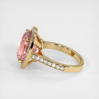 9.97 Ct. Sapphire Ring, 18K Yellow Gold 4