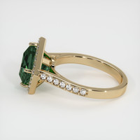 3.44 Ct. Sapphire Ring, 18K Yellow Gold 4