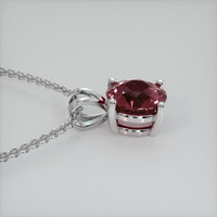 2.86 Ct. Gemstone Pendant, Platinum 950 3