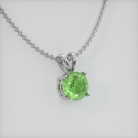 0.90 Ct. Gemstone Pendant, Platinum 950 2