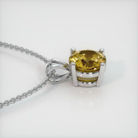 1.01 Ct. Gemstone Pendant, Platinum 950 3